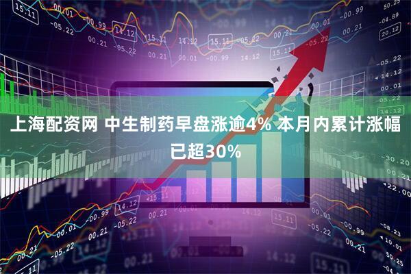 上海配资网 中生制药早盘涨逾4% 本月内累计涨幅已超30%